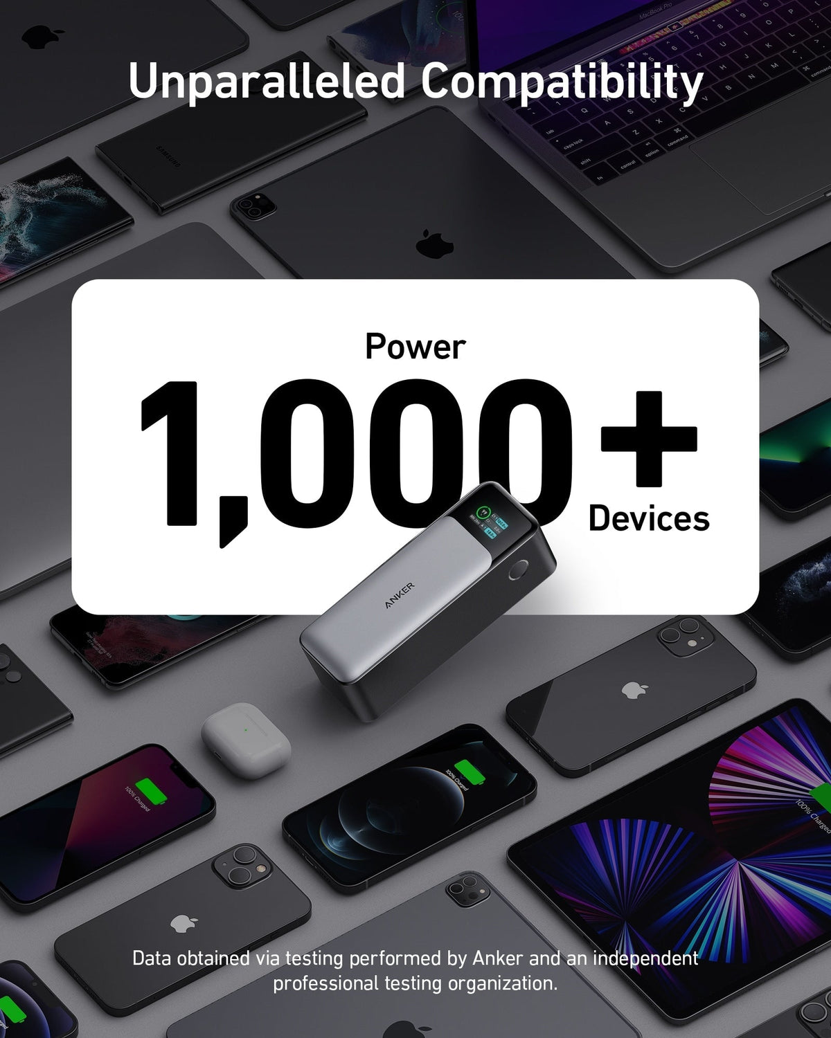 Anker 737 Power Bank – 24,000mAh, 140W USB-C