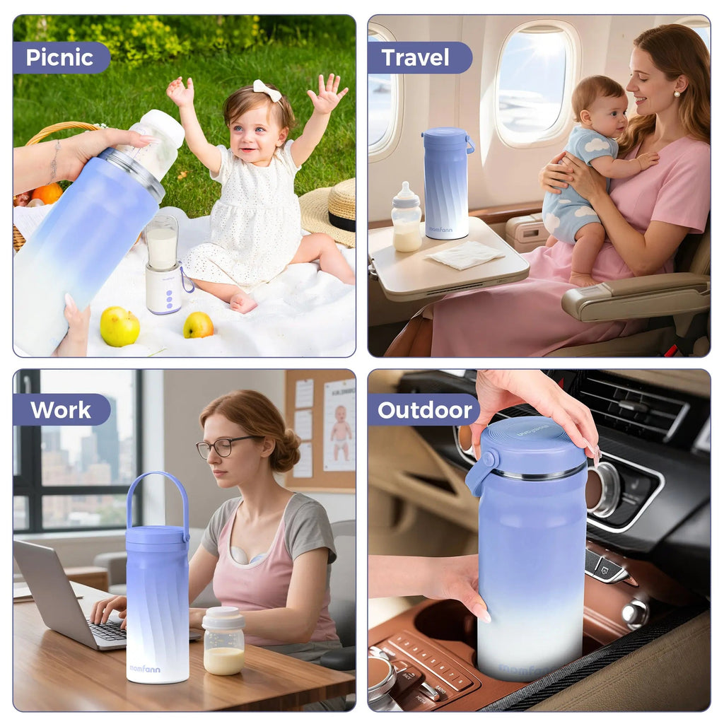 Momfann 24-Hour Portable Breast Milk Cooler for Travel